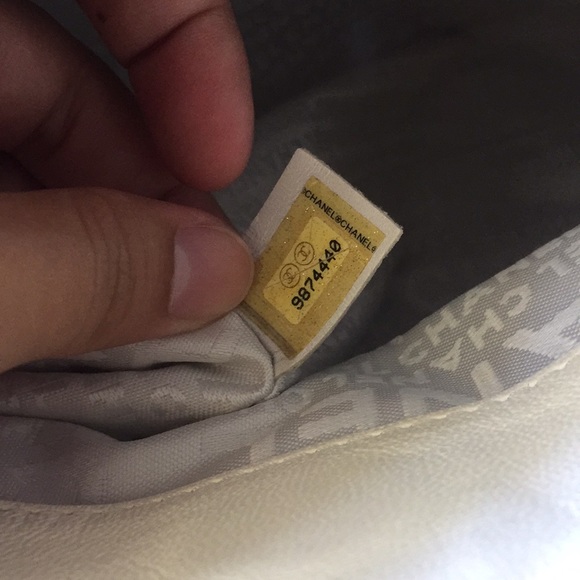 Chanel 2 way white shoulder bag - Picture 8 of 8